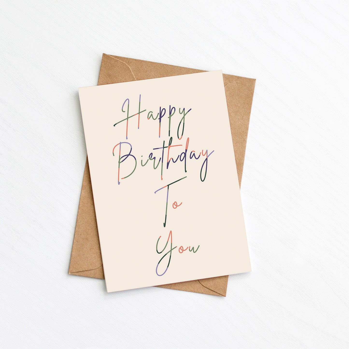 Happy Birthday To You Card