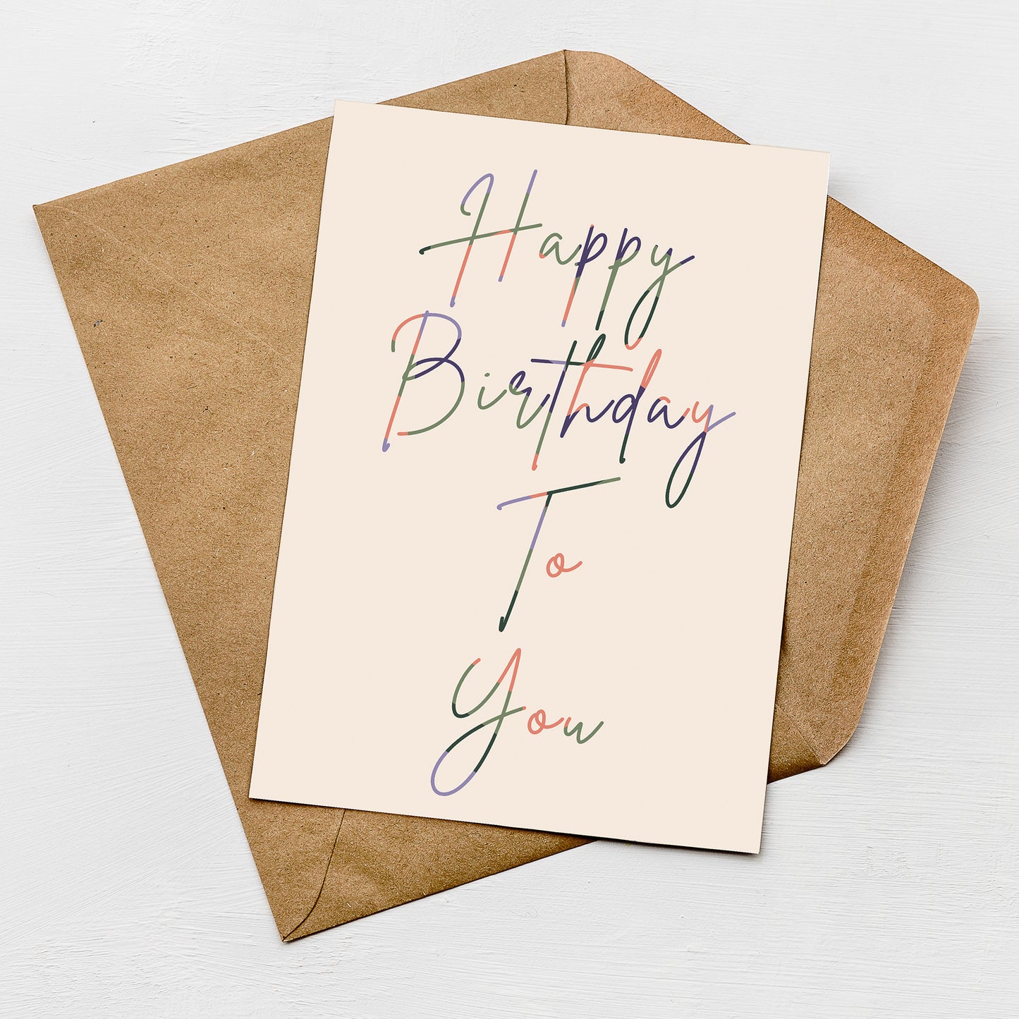Happy Birthday To You Card