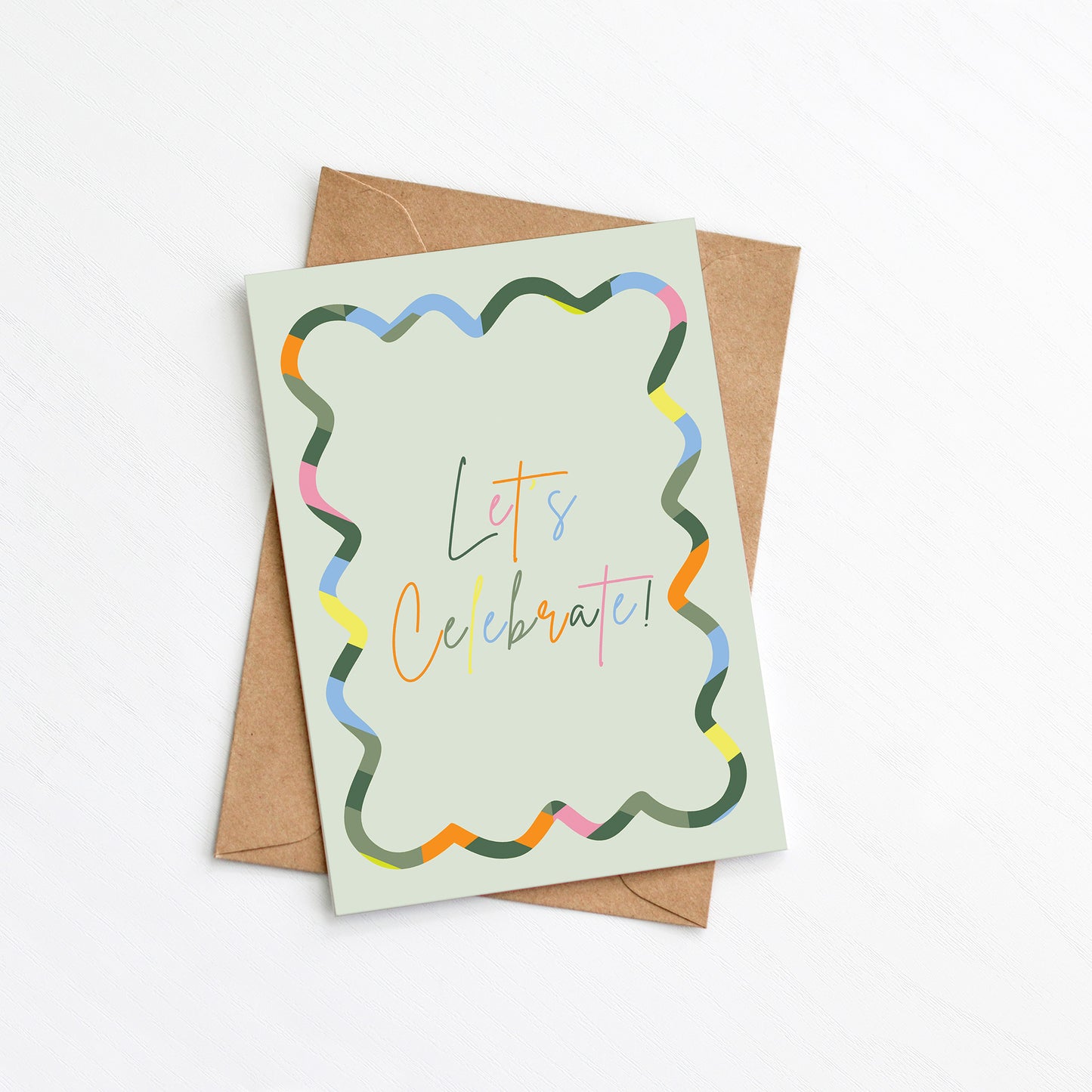 Let's Celebrate Card | Greetings Card