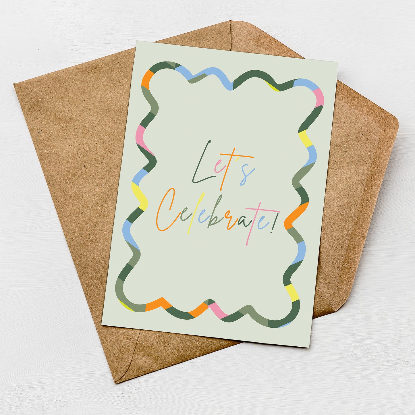 Let's Celebrate Card | Greetings Card