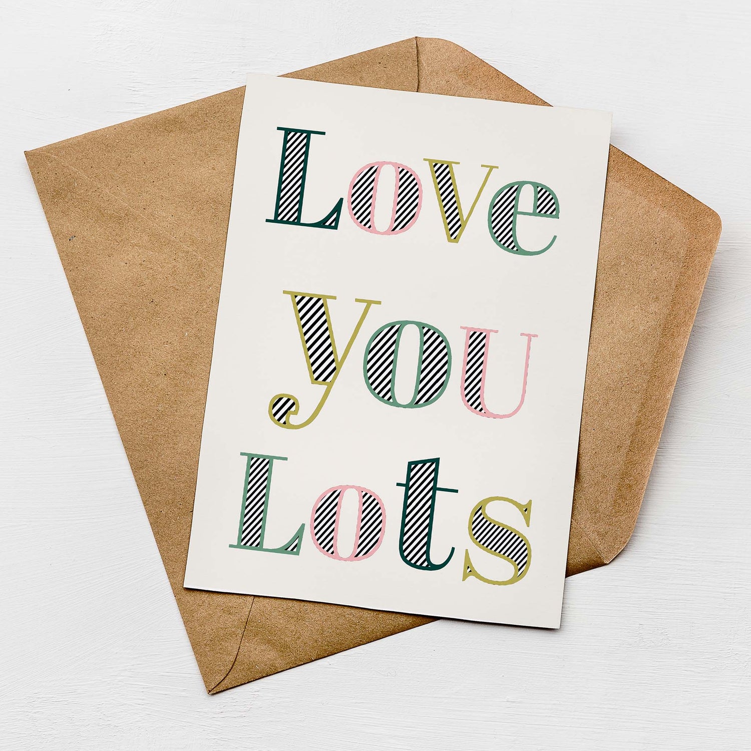 What's New? |. Modern Greetings Card by Greenwich Paper Studio