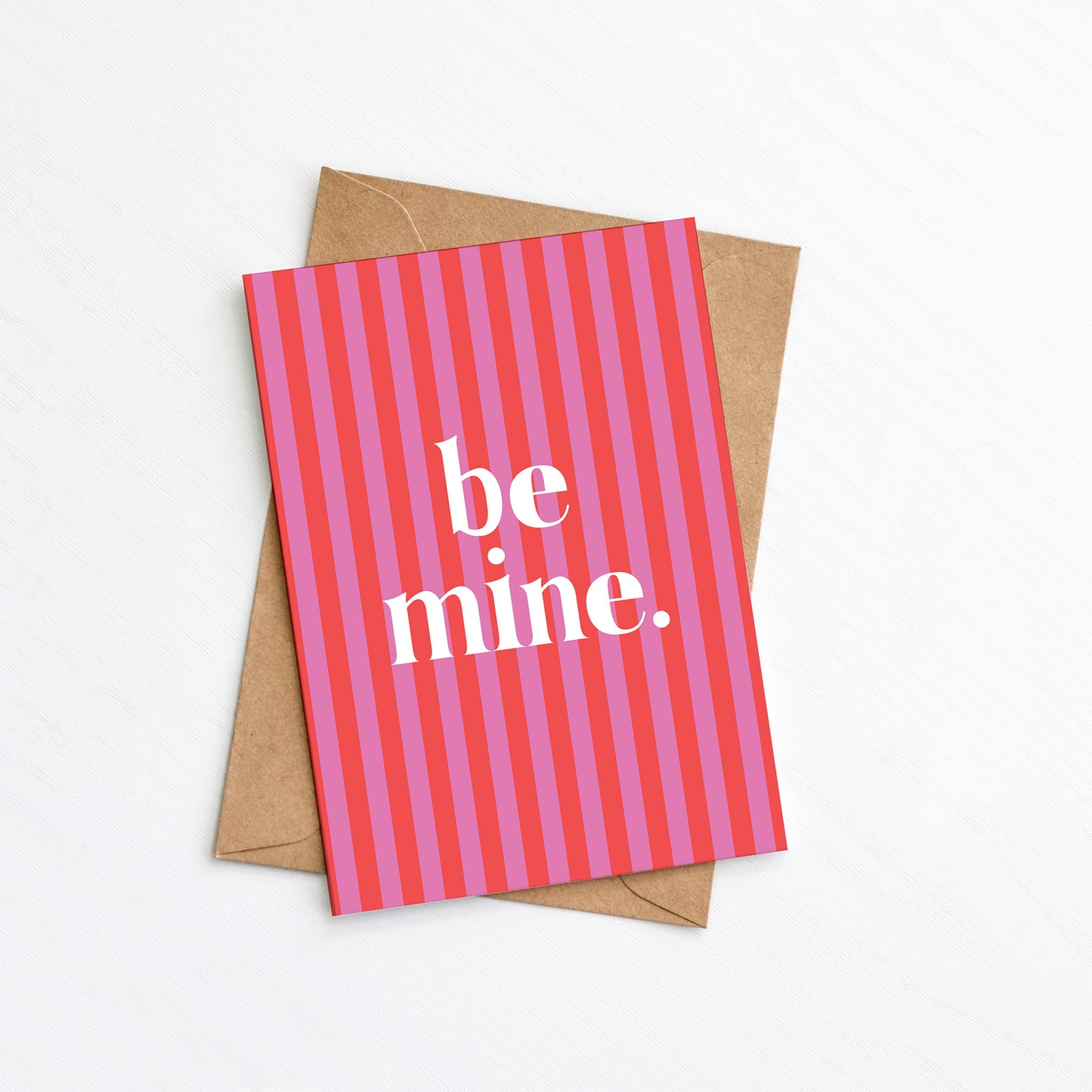 Be Mine Valentine's Day Card