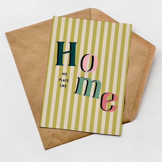 No Place Like Home Card, New Home Card