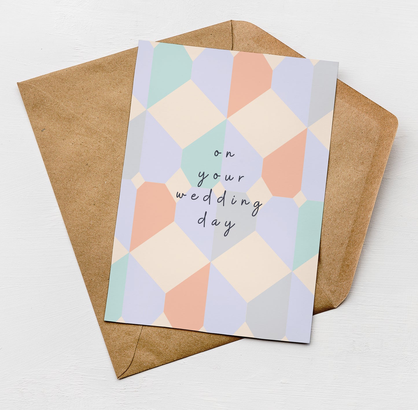 On Your Wedding Day Card by Greenwich Paper Studio