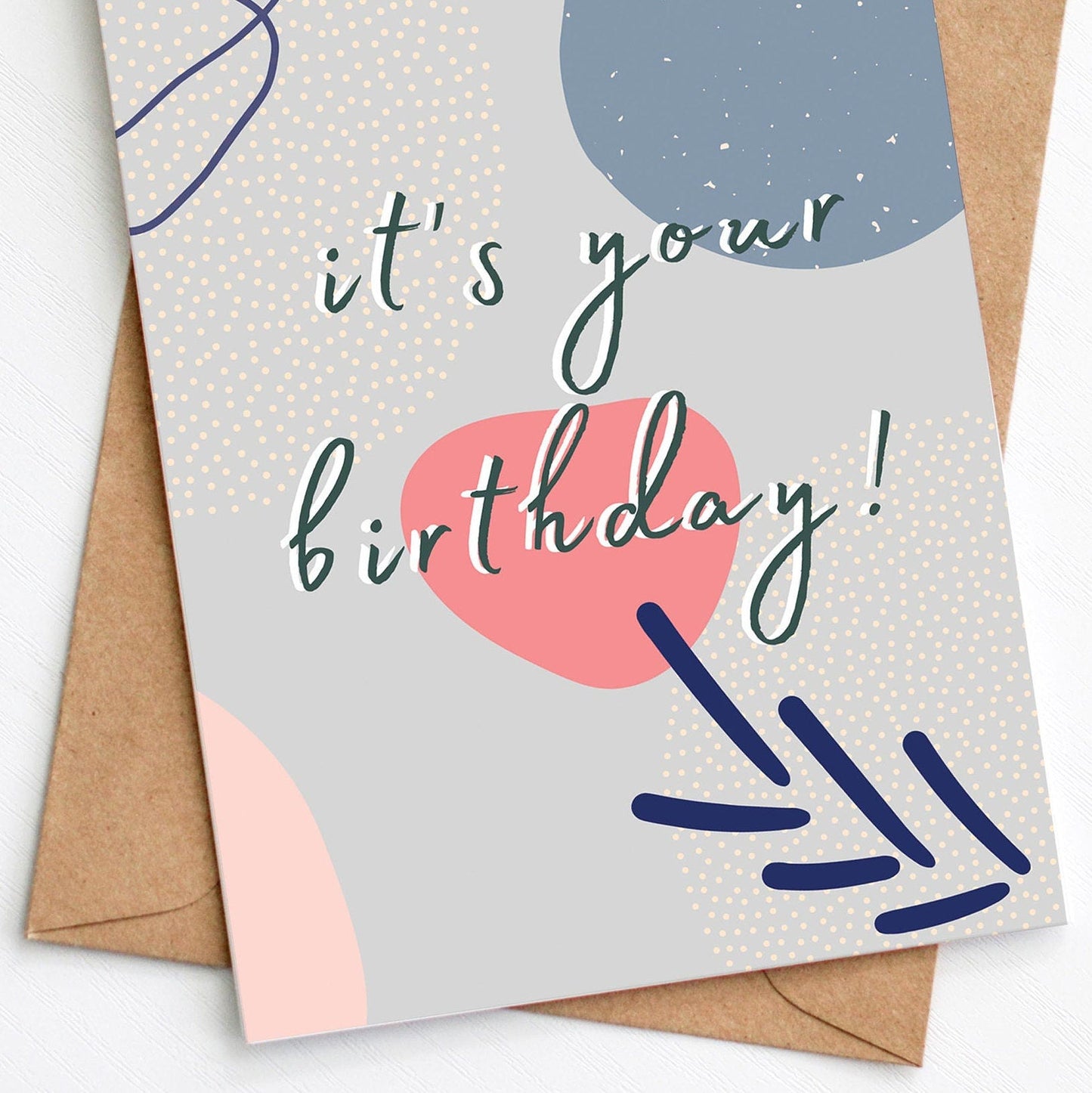 It's Your Birthday Card - greenwichpaperstudio Greeting & Note Cards