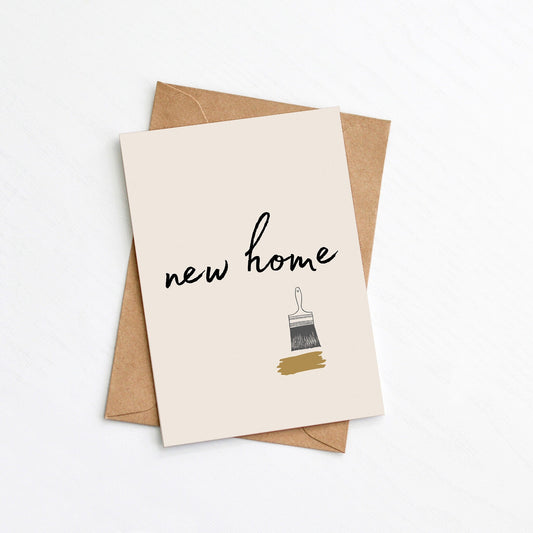 New Home Card from the New Home Card Collection by Greenwich Paper Studio 